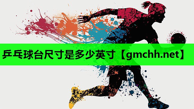 乒乓球台尺寸是多少英寸
